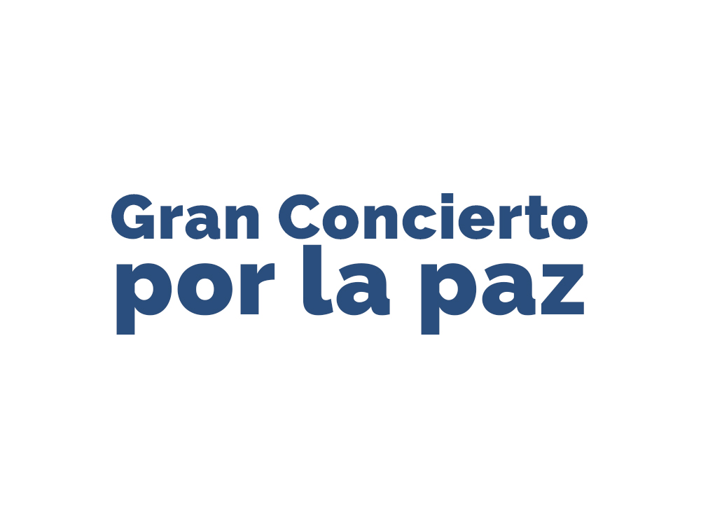 El gran concierto por la paz en Bogotá