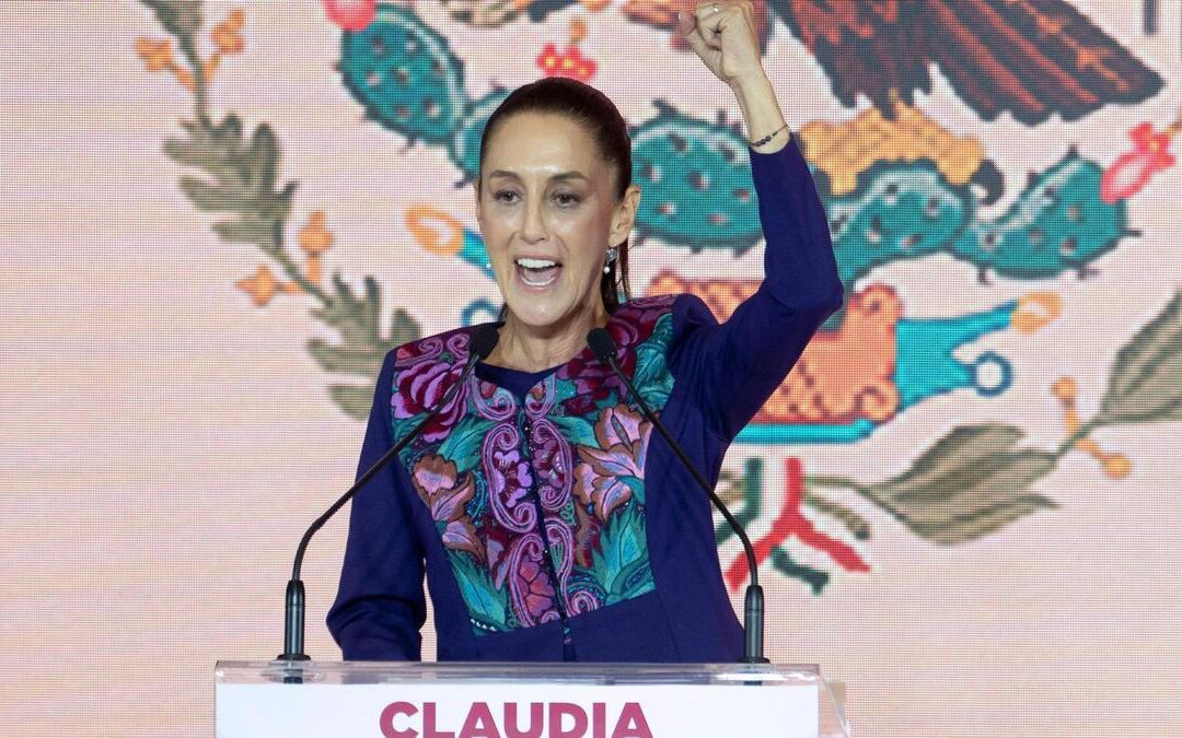 Claudia Sheinbaum arrasa en las elecciones y será la primera presidenta de México