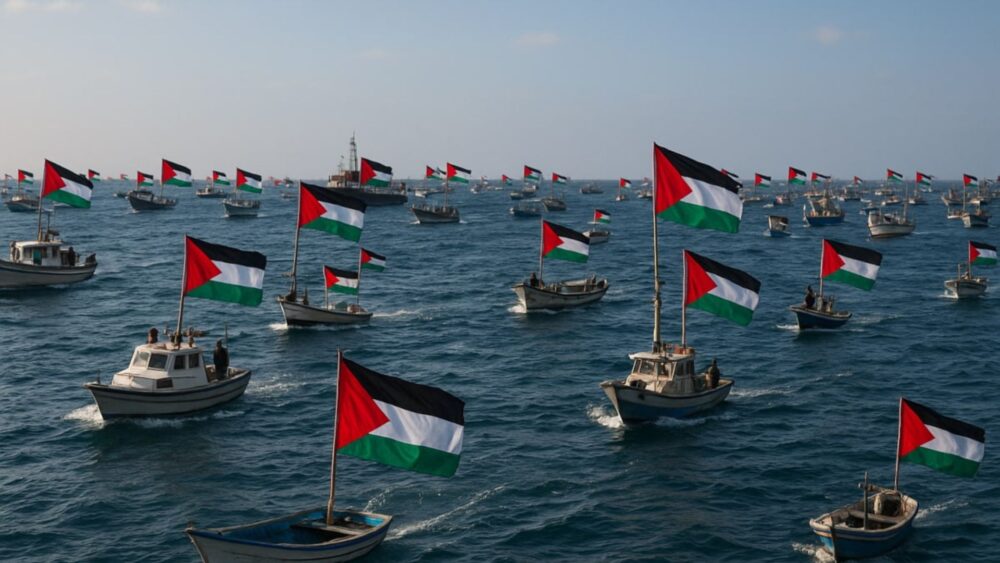 Flotilla, activistas y DIH: qué está en juego en el mar rumbo a Gaza