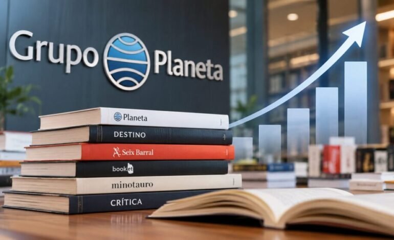 Grupo Planeta logra ingresos récord y crece 7% en lo que va de 2026