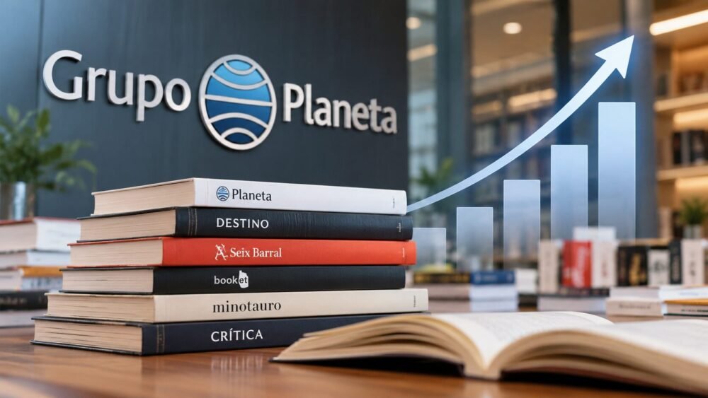Grupo Planeta logra ingresos récord y crece 7% en lo que va de 2026